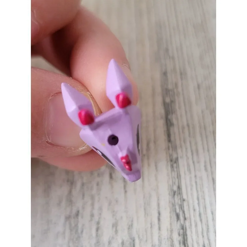 Mini pink purple giraffe‎ Safari animal zoo toy figure